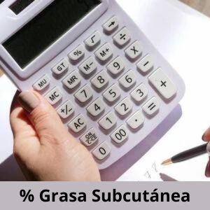 Calculadora de % de grasa subcutánea En Lineal